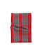 Das Home Christmas Weihnachtlich Tischtuch Läufer Stoff Rot L140xB45cm.