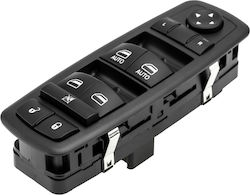 NTY Διακόπτης Παραθύρων Αυτοκινήτου για Dodge Grand Caravan Μαύρο