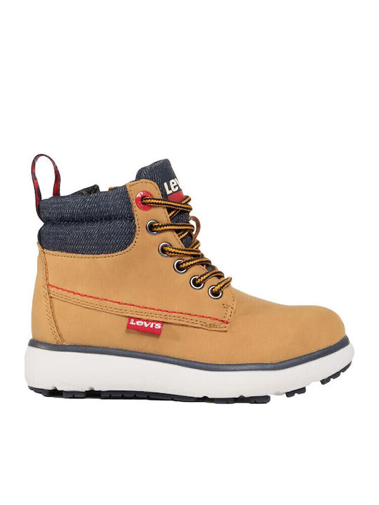 Levi's Vermont Ghete Copii cu Șireturi Galbene