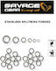 Savage Gear Angelgeräte Angelgeräte Set 20Stücke
