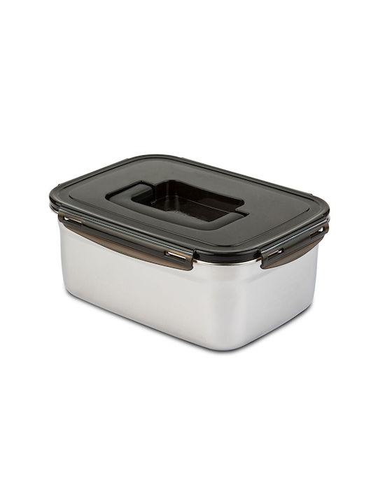 Nava Inox Lunch Box Silver 3500ml