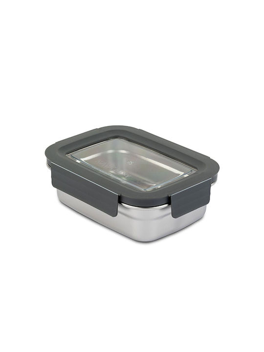 Nava Δοχείο Φαγητού Inox Ασημί 600ml