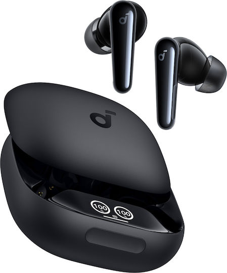 Soundcore by Anker Liberty 4 Pro In-ear Bluetooth Handsfree Earphones with Sweat Resistance and Charging Case Black Matte