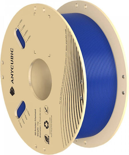 Anycubic PLA 3D Drucker Filament 1,75mm Blaue 1kg 1Stück Spule