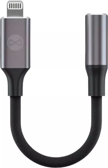 Forever Μετατροπέας Lightning male σε 3.5mm female 1τμχ