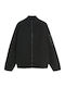 Kinder-Sweatshirt Strickjacke Mit Taschen Schwarz