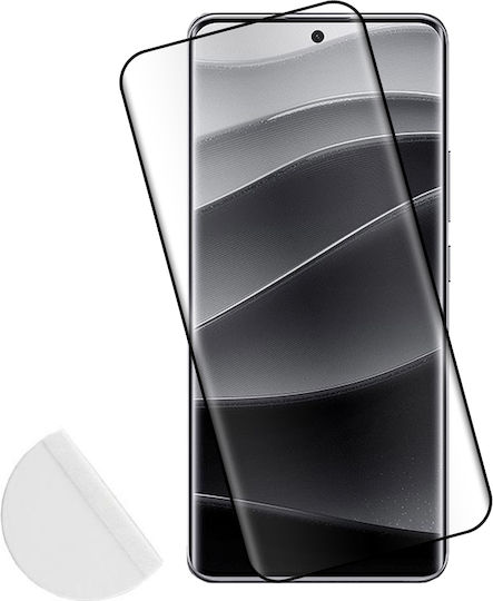 Idol 1991 3D 0.3mm Full Glue Tempered Glass Μαύρο (Xiaomi Redmi Note 14 Pro+ Plus 5G)