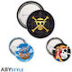 One Piece Badge Pack Skull & Luffy