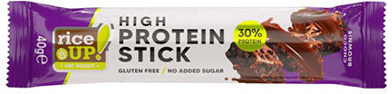 RiceUp Μπάρα με 30% Πρωτεΐνη & Γεύση Choco Brownie 40gr