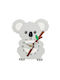 Pylones Kids Wooden Wall Clock