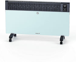 Finlux Convector Heater Floor 2000W with Electronic Thermostat and WiFi White Finlux Convector Heater Floor 2000W with Electronic Thermostat and WiFi White