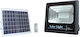 Metanor Waterproof Solar LED Floodlight 16W Cold White 6000K IP65