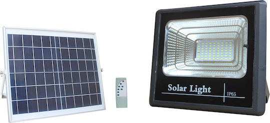 Metanor Waterproof Solar LED Floodlight 16W Cold White 6000K IP65