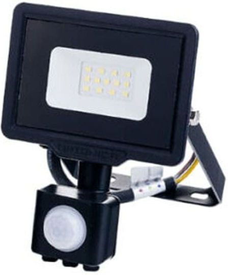 Metanor Proiector LED Etanș 10W Alb Cald 2700K cu Senzor de Mișcare IP65