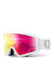 Qunature Ski & Snowboard Goggles Kids White with Lens in Red Color