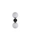 Light Prestige Lumină de Perete cu Soclu E14 Negru 15x20x15cm