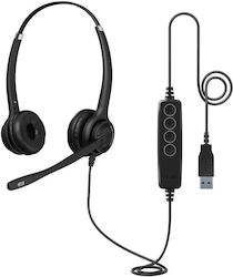 Ακουστικά Axtel Elite Uc Stereo Black