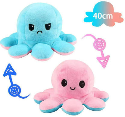 Plush Reversible Octopus 40 cm