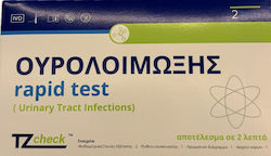 TZ Check Urinary Tract Infections Τεστ Ουρολοίμωξης 2τμχ TZ Check Urinary Tract Infections Τεστ Ουρολοίμωξης 2τμχ