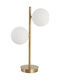 Light Prestige Schreibtischlampe für Fassung G9 in Gold Farbe