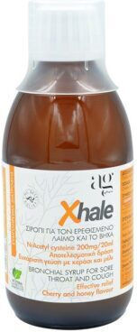 Ag Pharm Xhale Σιρόπι για Παιδιά & Ενήλικες για Παραγωγικό Βήχα Μέλι & Κεράσι 200ml
