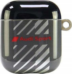 Audi Iml Sport Θήκη Σιλικόνης / Πλαστική σε Μαύρο χρώμα για Apple AirPods 1 / AirPods 2 Audi Iml Sport Θήκη Σιλικόνης / Πλαστική σε Μαύρο χρώμα για Apple AirPods 1 / AirPods 2