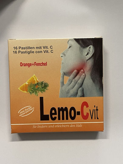Enofarm Lemo-Cvit Bonbons Orange Fenchel 16Stück