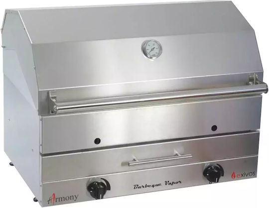 Exivos Harmony Grătar pe gaz Grătar 60bucx38buccm cu 2 buc
