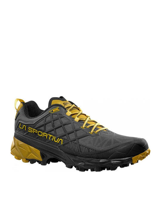 La Sportiva Akyra Männer Wanderschuhe Wasserdicht mit Gore-Tex-Membran Graue