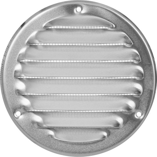 Europlast Lüftungsgitter 12.5x12.5cm Rund mit Gitter