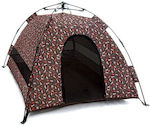 Play Camping Tent Brown