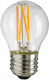 Eko Light Λάμπα LED 5W 80mm για Ντουί E27 και Σχήμα G45 Θερμό Λευκό 600lm Dimmable