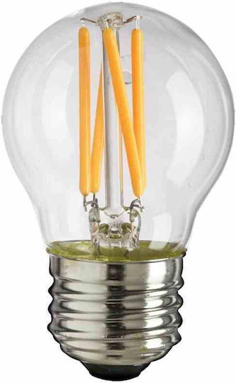Eko Light Λάμπα LED 5W 80mm για Ντουί E27 και Σχήμα G45 Θερμό Λευκό 600lm Dimmable