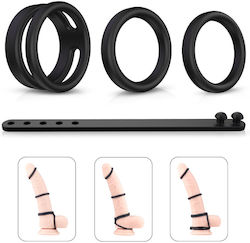 Set Inele de Erecție din Silicon Inele pentru Penis din Silicon