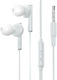 Jellico Ct-32 In-ear Handsfree Ακουστικά με Βύσμα 3.5mm Λευκό