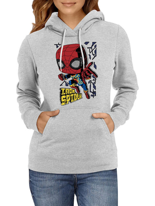 Women’s Hoodie Sweatshirt Tralala Marvel Iron S...