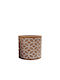 Marhome Planter Concrete Red 13x13x12.5cm.