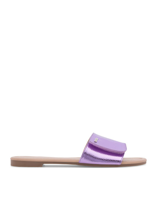 Flache Sandalen für Damen in Rosa Farbe