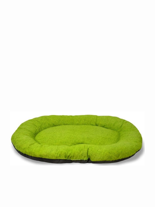 Madpet Pernă de Câine Oval Verde 70x48cm.