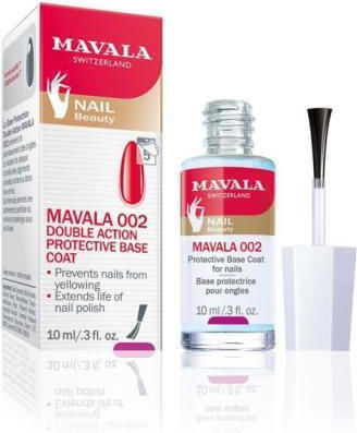Mavala Switzerland 002 Double Action Protective Strat de bază pentru lacuri de unghii obișnuite 10ml