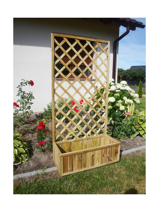 Дървена решетъчна саксия Ecoshadow 30x75x180см