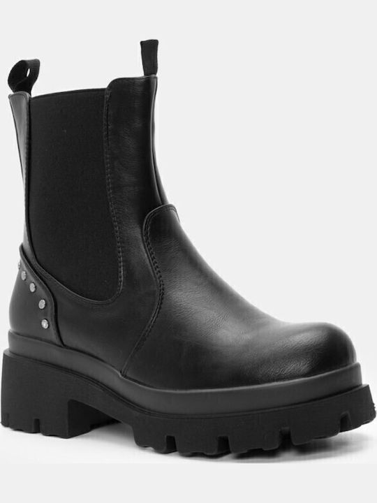 Chelsea-Stiefel mit dekorativen Nieten 4449901-schwarz Skroutz