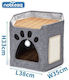 Nobleza Nest Katze Gray 38x35x33cm