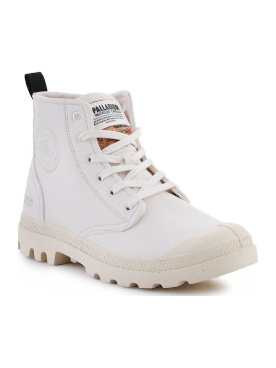 Palladium Pampa Damen Stiefel Weiß