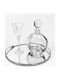 Best Man Set made of Silver with Mirror Silver 3pcs