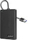Andowl Qyp01 Θήκη για Σκληρό Δίσκο 2.5" SATA III με σύνδεση USB 2.0