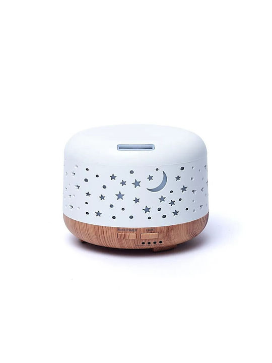 Διαχύτης Αιθέριων Ελαίων Nebula White Diffuser Aromatherapy Led 300ml