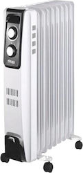 Ölradiator mit 9 Ölgefüllten Heizkörpern 2000W