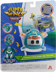 Alpha Group Super Wings - Super Pet Transforming Robot Tino Pet Super Wings για 3+ Ετών (Διάφορα Σχέδια)