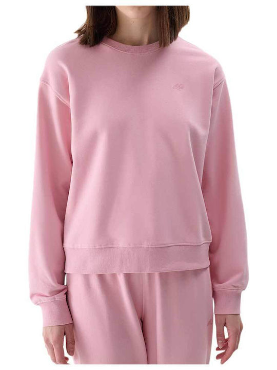 4F Damen Sweatshirt Rosa
